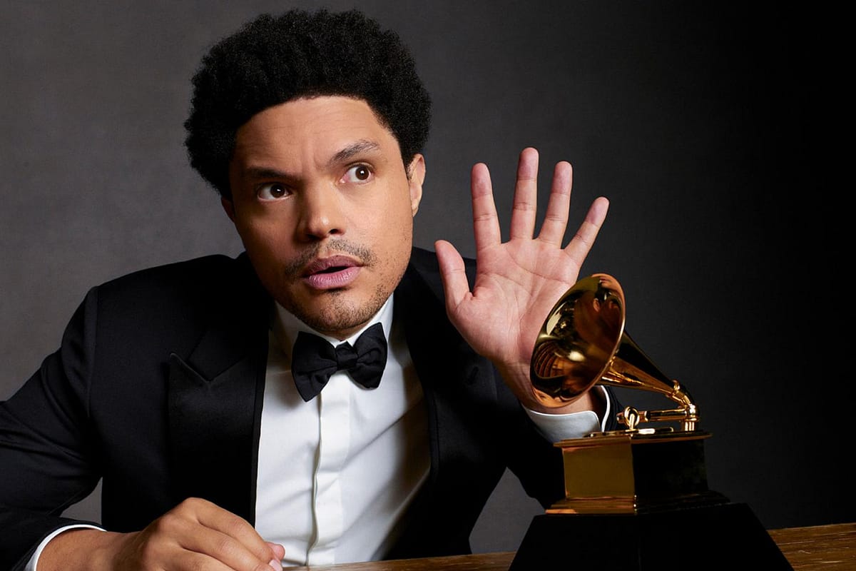 Trevor Noah of The Daily Show hosted this year's Grammy Awards. 