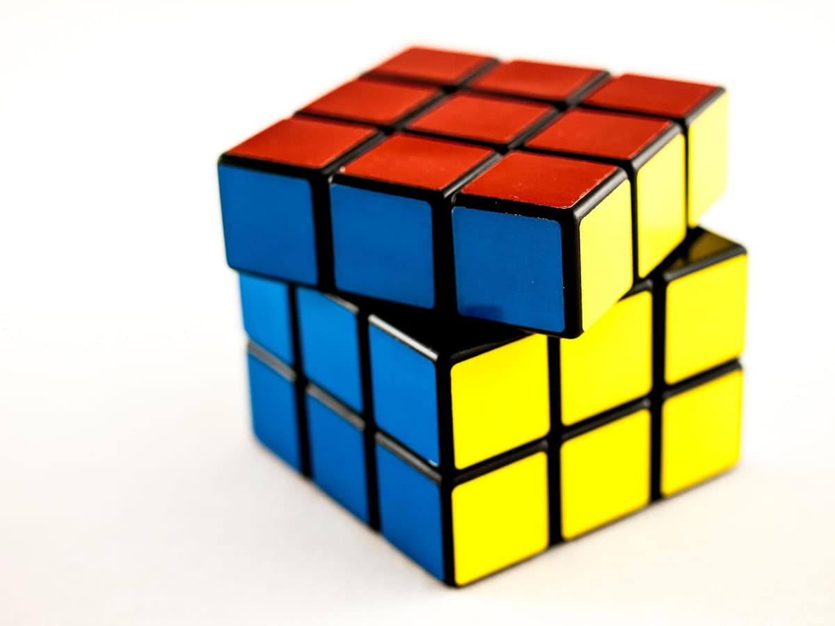 Mr. Dulfon has mastered solving a Rubik's cube.
Image credit: William Warby via Pexels