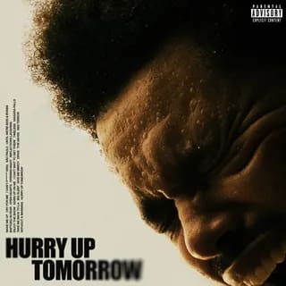 The cover for The Weeknd's latest album, "Hurry Up Tomorrow."