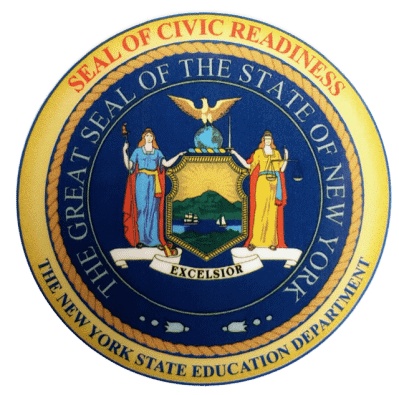 The Civic Action Capstone Project helps students earn the New York State Seal of Civic Readiness.